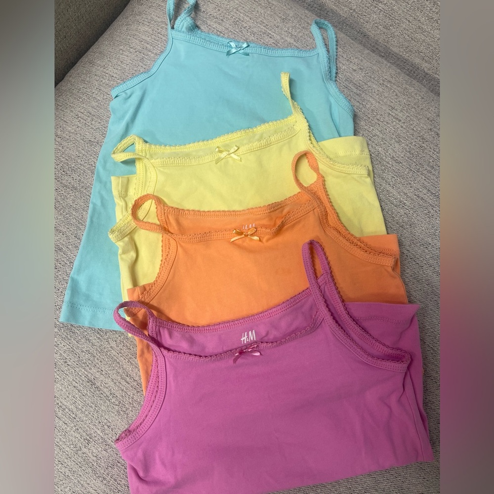 H&M girls cami tanks size 5T